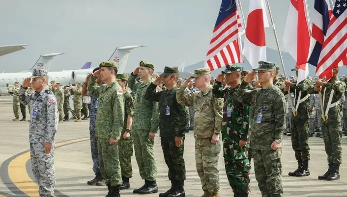থাইল্যান্ড, যুক্তরাষ্ট্র ও দক্ষিণ কোরিয়ার যৌথ সামরিক মহড়া